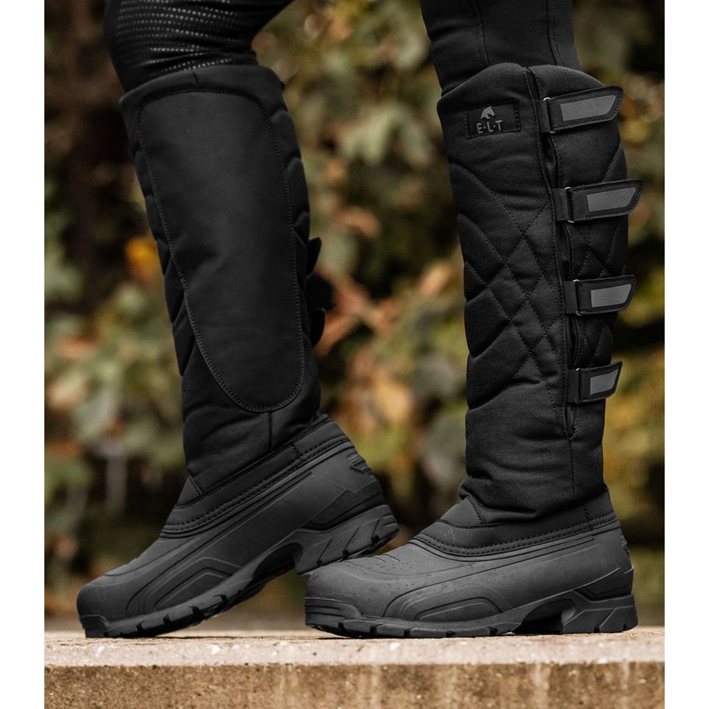 ELT Zimowe Buty Jeździeckie Essential Czarne