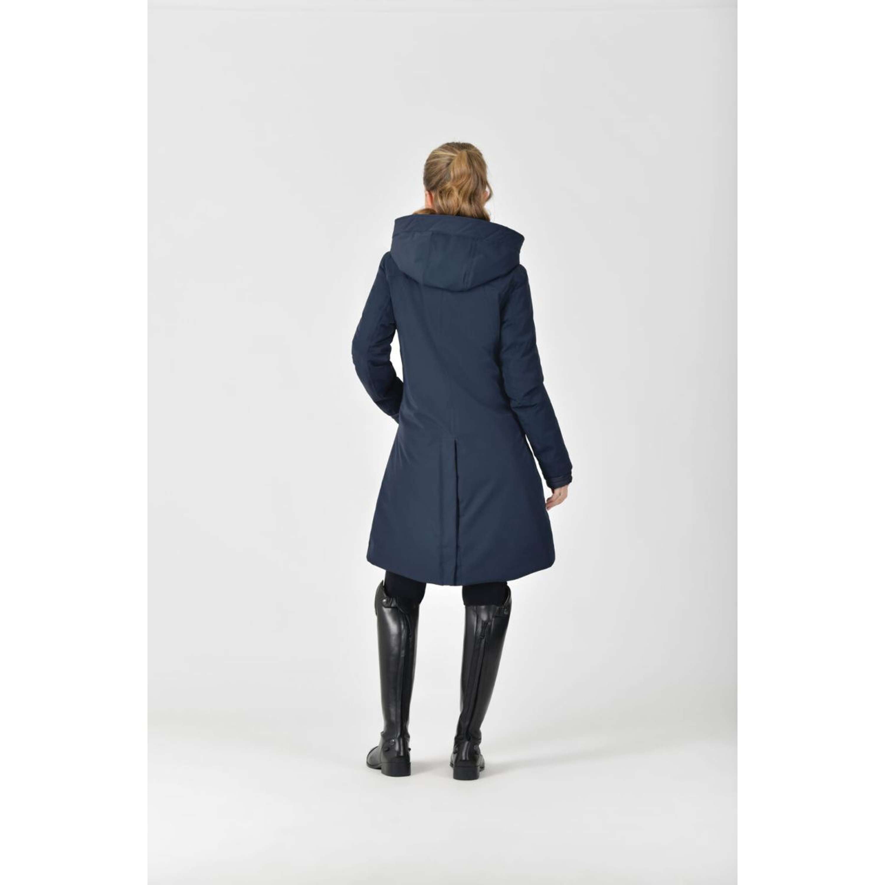 WeatherBeeta Długi Płaszcz All Purpose Waterproof Granatowy