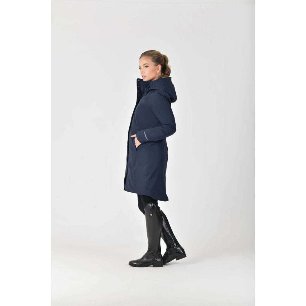 WeatherBeeta Długi Płaszcz All Purpose Waterproof Granatowy