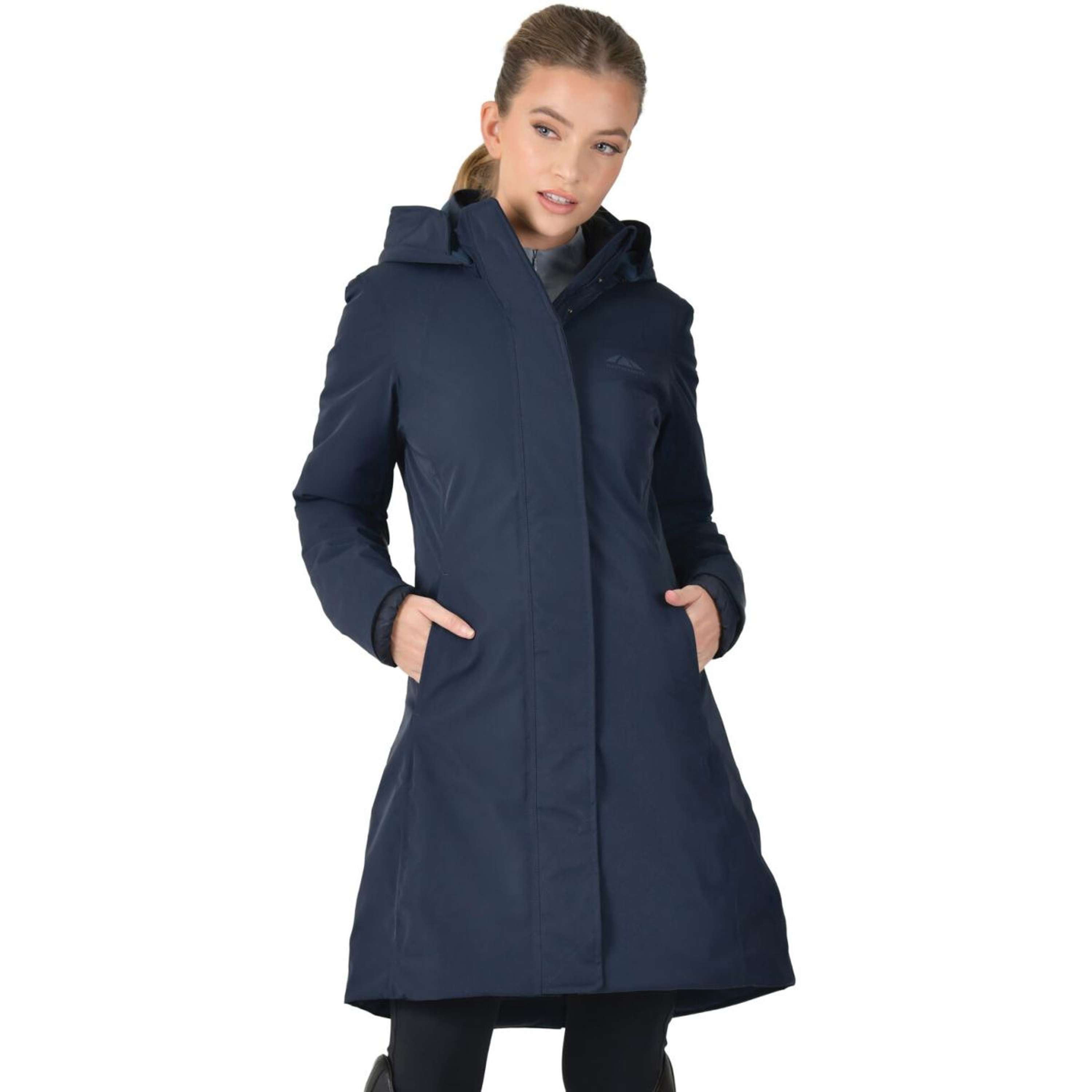 WeatherBeeta Długi Płaszcz All Purpose Waterproof Granatowy
