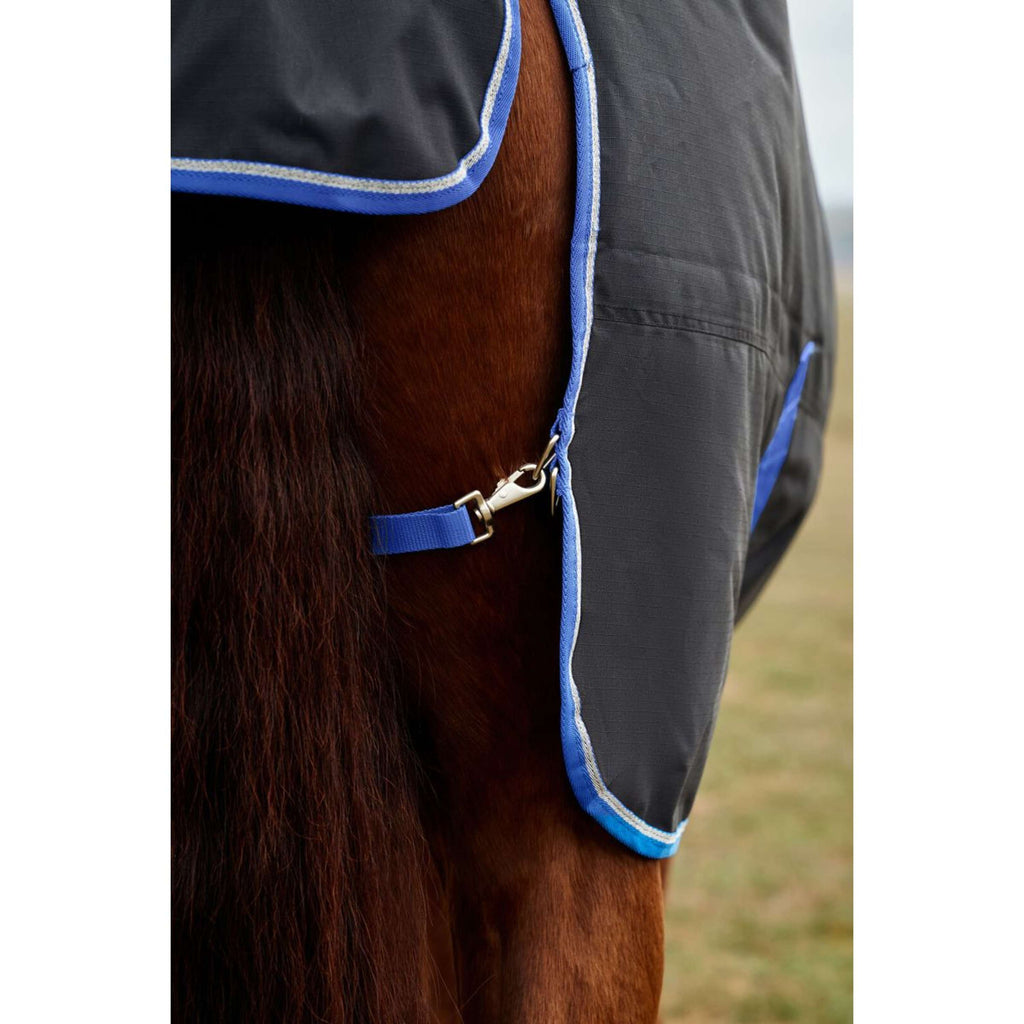 WeatherBeeta ComFiTec Tyro Turnout Standard Neck 220g Czarny/Kobaltowy