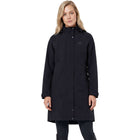 WeatherBeeta Długi Płaszcz Windbreaker Reflective Longline Czarny