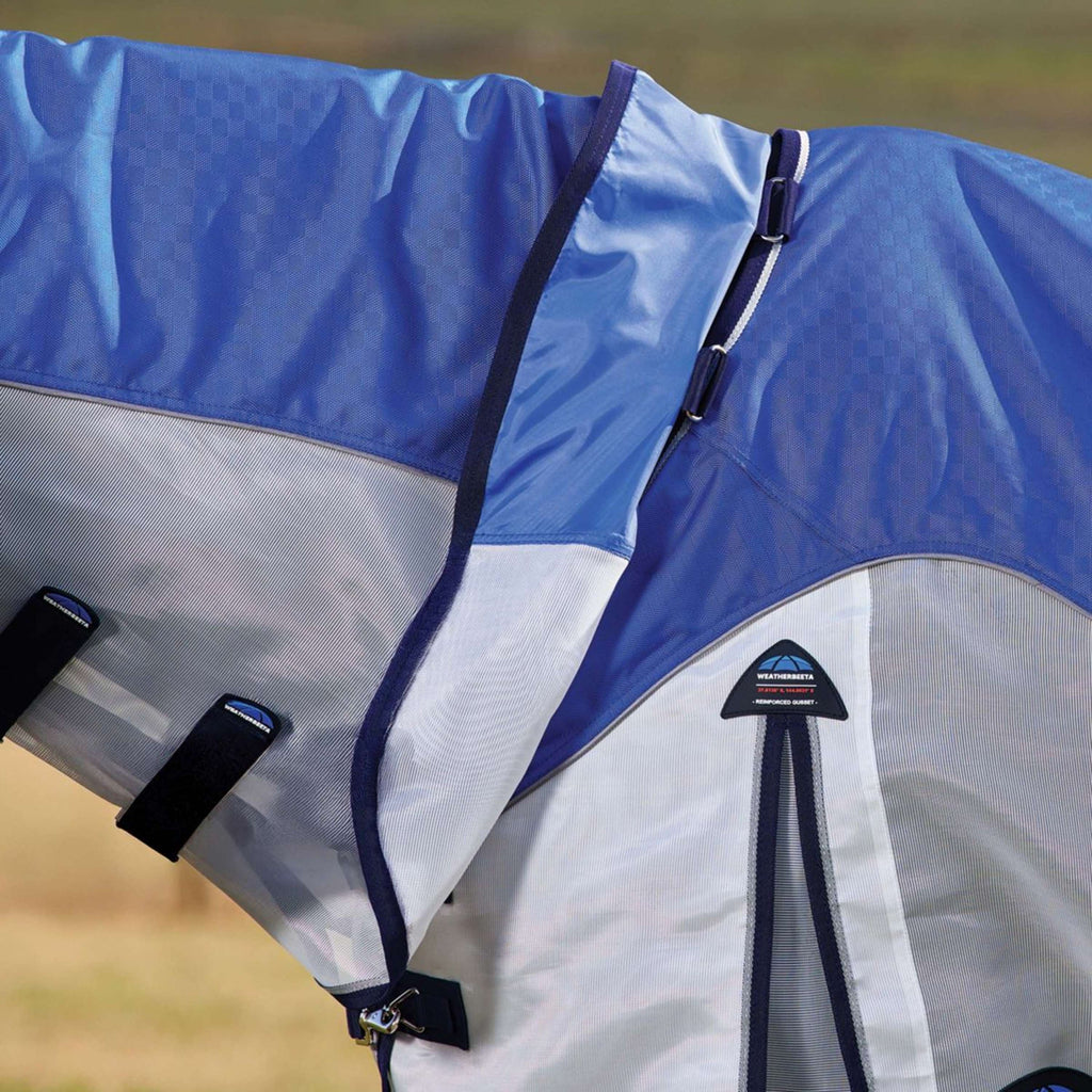 WeatherBeeta ComFiTec Duo Shield Detach-A-Neck Niebieski/Srebrny/Granatowy