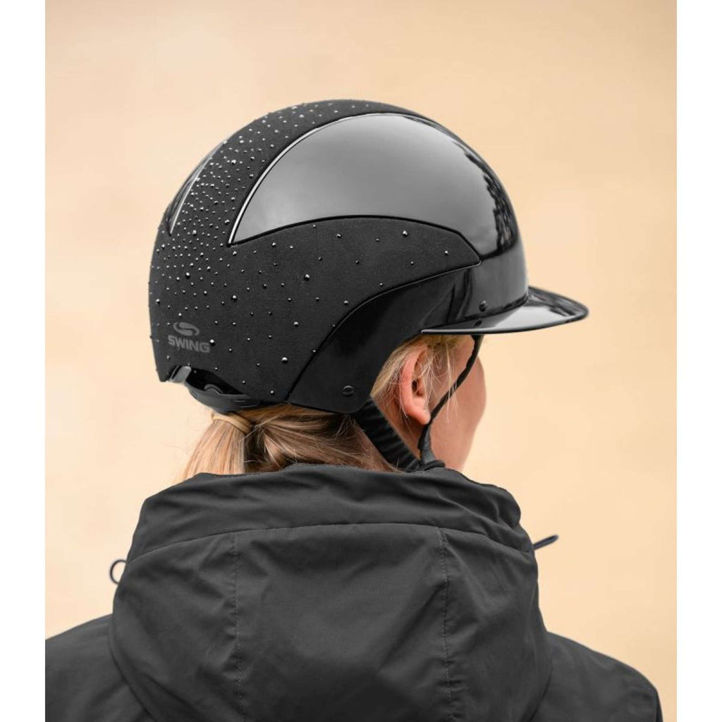 Waldhausen Kask Jeździecki Swing H24 Lady Spark Czarny